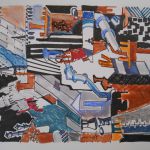 Les toits de Paris et le Sacré-coeur  par Angélique JAMES