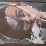 La fumeuse à la voilette par Angélique JAMES