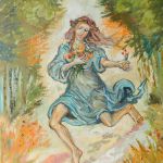 la fille de la foret magique