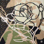 Floral graphique et rose par Thierry Legrand ziiart