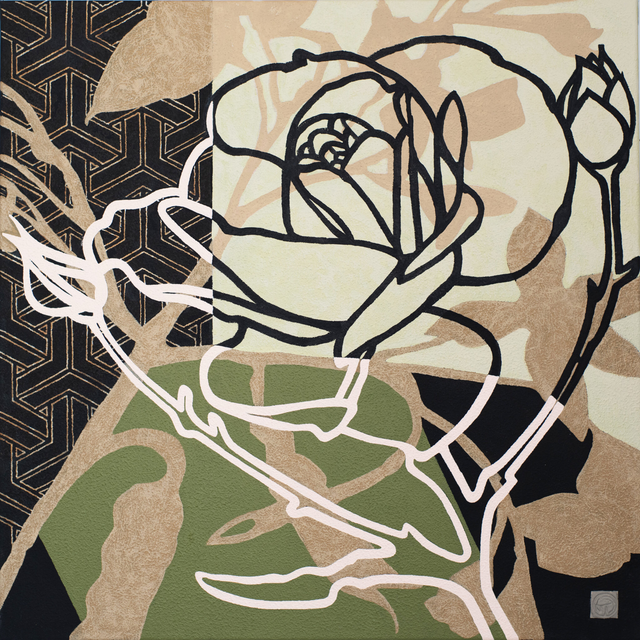 floral-graphique-et-rose