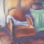 Le fauteuil jaune 2 par Marie BERTRAND