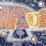 Comète6-60x80x3,5cm par ISABELLE DANSIN