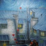 Sur les toits de Paris par Sylvie-Dala