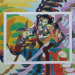 Dalga- 150X200cm-Peinture à l'huile sur toile 2013