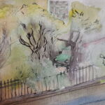 JARDIN A EVREUX par GROULT