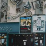 11-CINEMA LUXEMBOURG huile sur toile par Laurent ANGELI