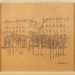 Jardin des Tuileries en hiver