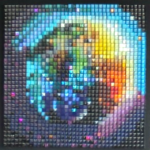 Earth frequency par Aurélie MARTIGNAC  ÔmosaïcDesign