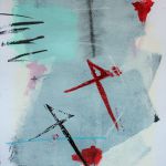 Cross - Techniques mixtes sur papier - 40x30 cm - 290€ - 2016 (3)