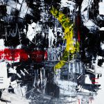 Passage - Techniques mixtes sur toile - 100x80 cm - 2017 - 1650€