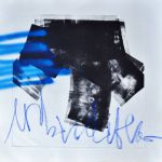 Sans titre, monotype - craie grasse et spray sur toile - 50x50 cm - 390€ - 2015 (2)