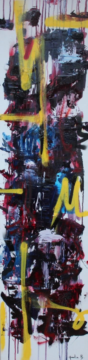 son-style-pate-a-structure-graphite-huile-et-spray-sur-toile-120x30-cm-850e-2