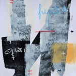 Transcrits - Techniques mixtes sur papier - 40x30 cm - 290€ - 2017 (2)