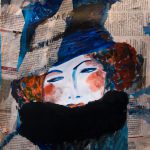 Portrait de Gustav- Hommage à G  Klimt - oct 2016 #klimt #tribute par Clotilde Hulin