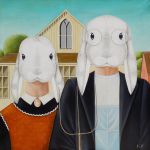 Gothic american Rabbits par Ann R