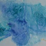 Fantasme bleu 44 x 54