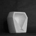 2. Vanité 8, 2016, marbre statuaire de carrare, h 35 cm, l 28 cm, p 32 cm, 