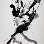 Abstraction Sonique, Subsonic, Acrylique sur toile, 81x65cm,
