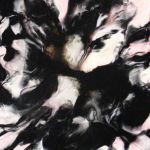 Alchimie N75, Huile et alkyde sur toile, 100x80cm