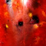 Hybride H19, Huile sur toile, 90x70cm