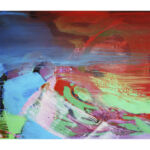 2024 Poulpe huile sur toile 60 x 80 cm par THOMANN JACQUES
