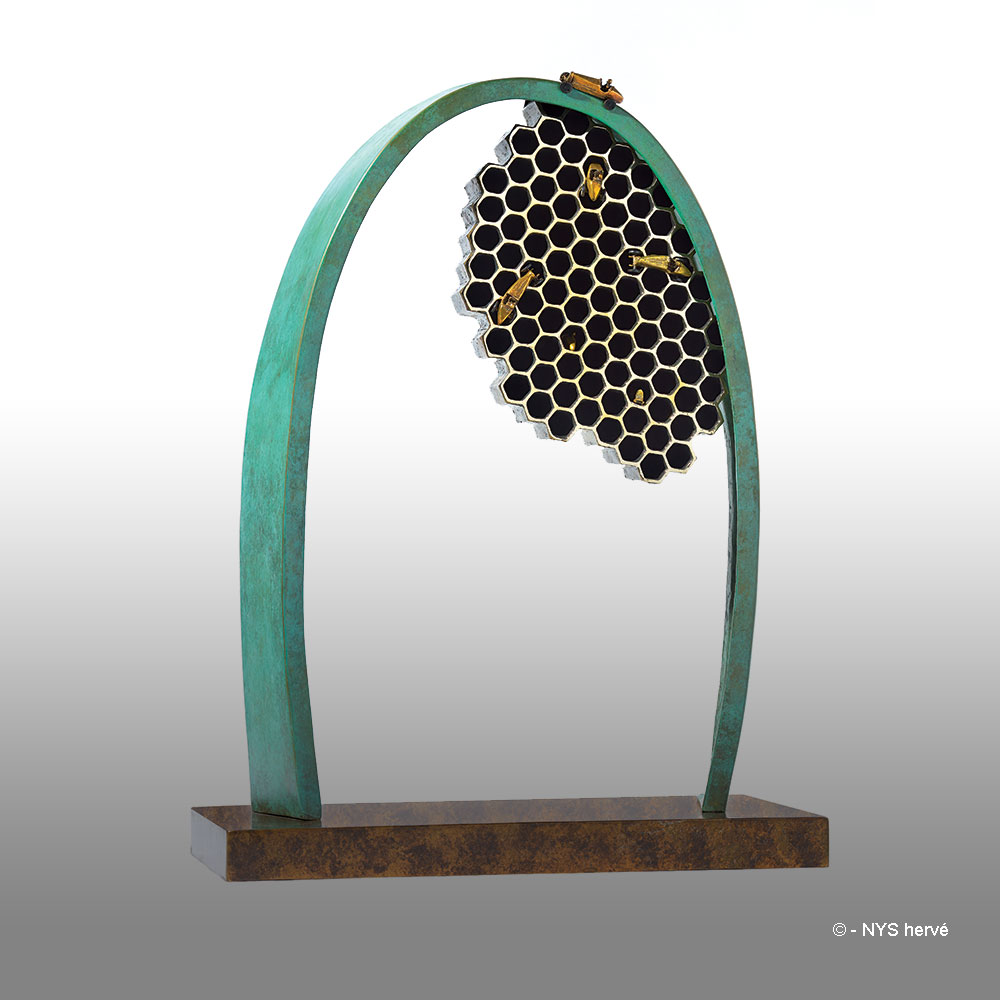 sculpture-bronze-automobile-nys-herve-to-bee-or-not-to-bee