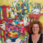 La chaise rouge de l\'atelier par Nacinovic Nadine