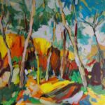 En hommage a Cézanne , carrières de Bibémus par Nacinovic Nadine