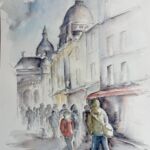 Promenade à Montmartre par Marie-Charlotte HOUPEURT-CHAUFFETÉ