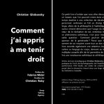 GLOBENSKY Comment j'ai appris à me tenis droit 2018 mail