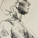 Croquis d\'un visage3