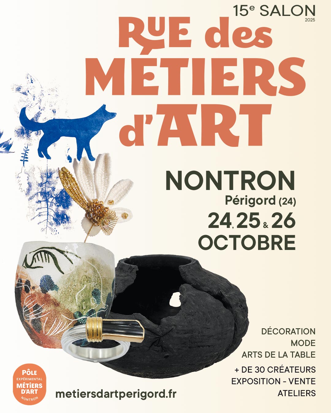 15e Salon Rue des Métiers d'Art à Nontron