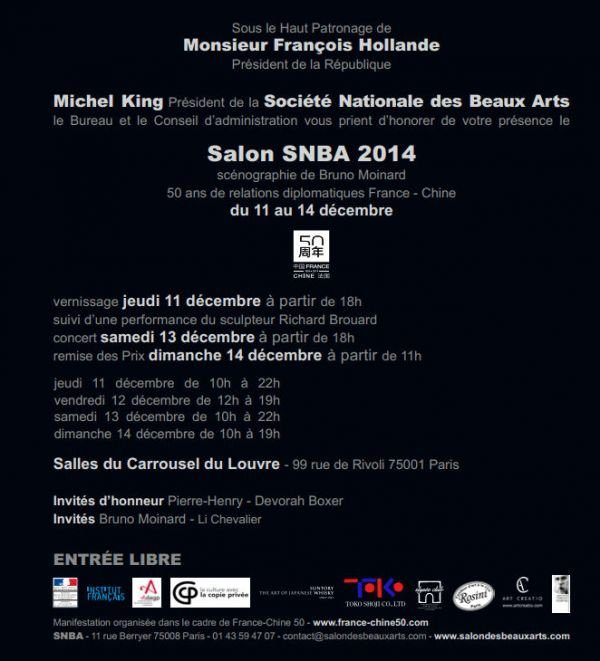 Salon National des Beaux Arts 2014