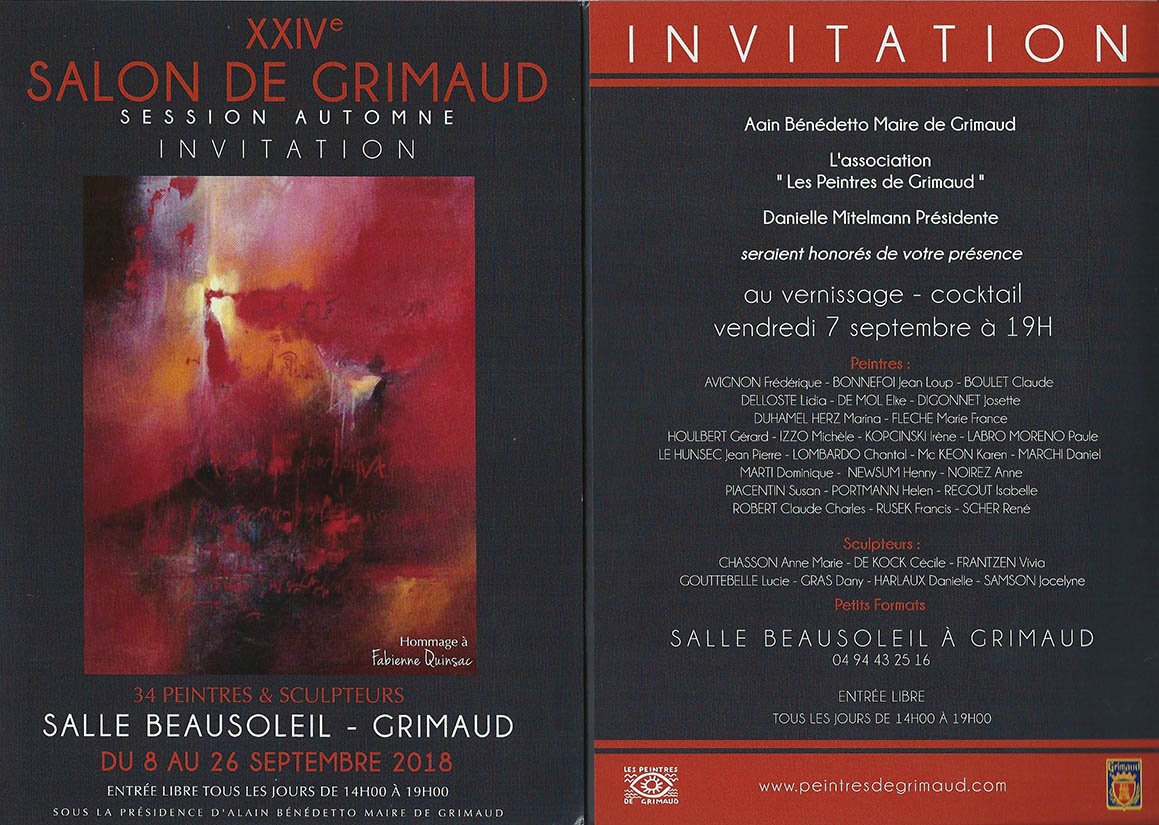 XXIVe salon de Grimaud