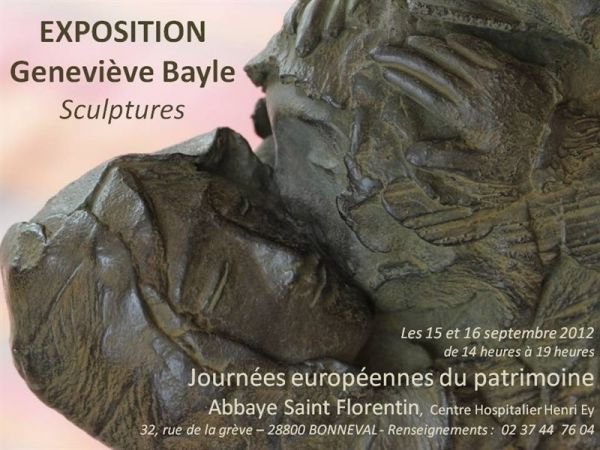 Sculptures de Geneviève Bayle Journées européennes du Patrimoine