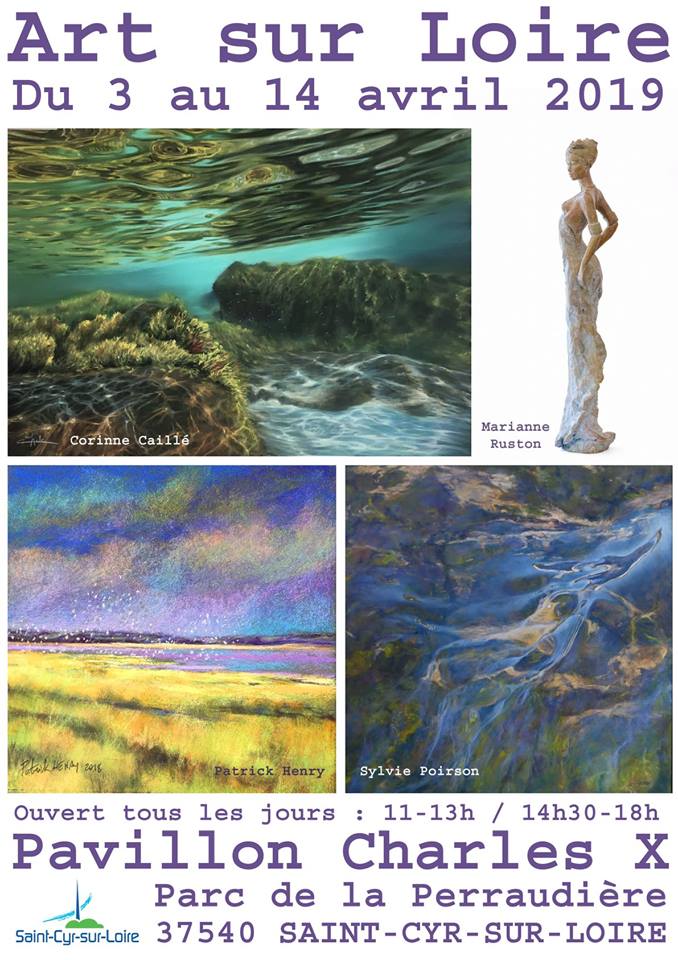 Art sur Loire, pastel et sculpture