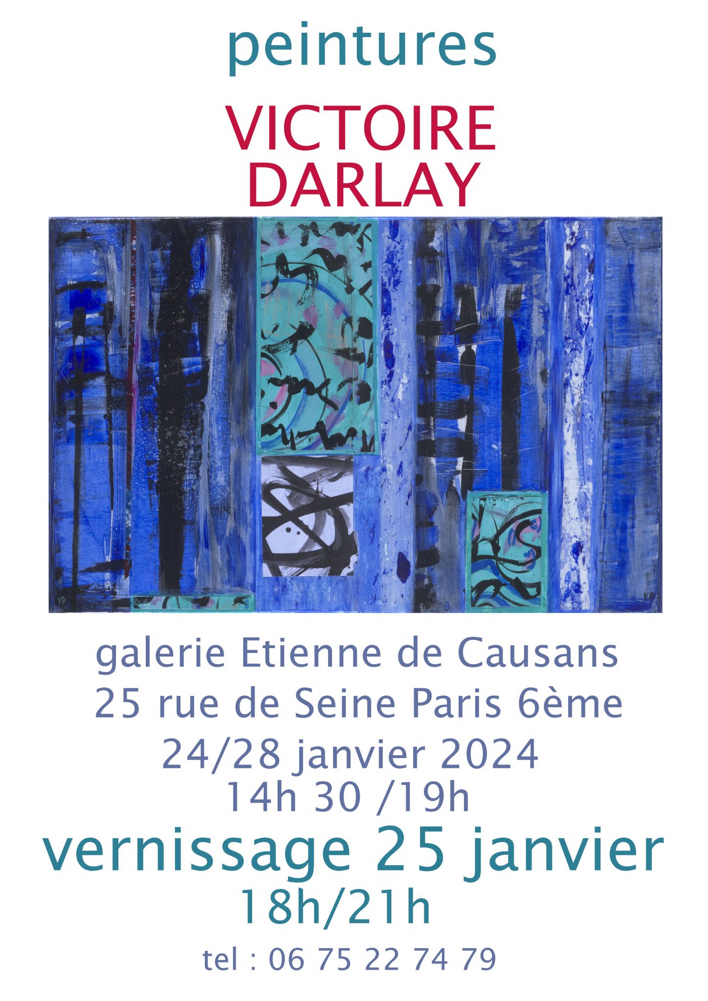 exposition peintures récentes