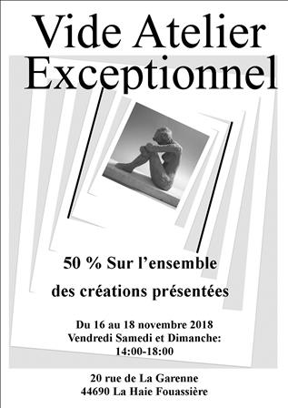 Vide atelier d'Art  exceptionnel