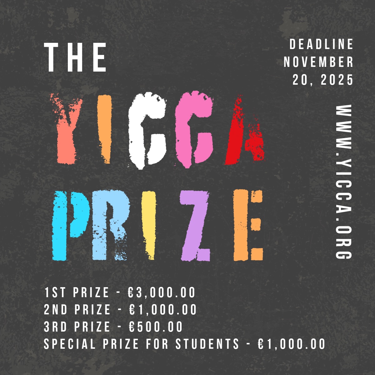 YICCA 25/26 - International Contest of Contemporary Art